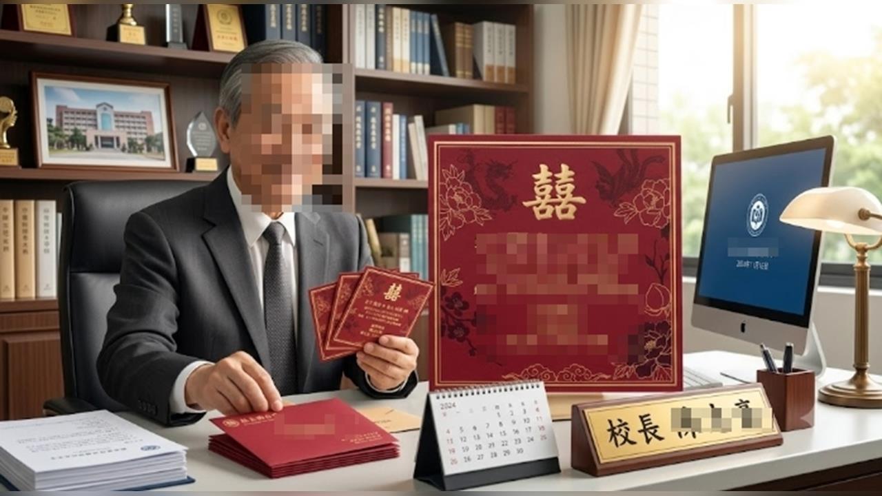校長發「假喜帖」討禮金！同事「鬼靠1招」踢爆慘了's story cover image