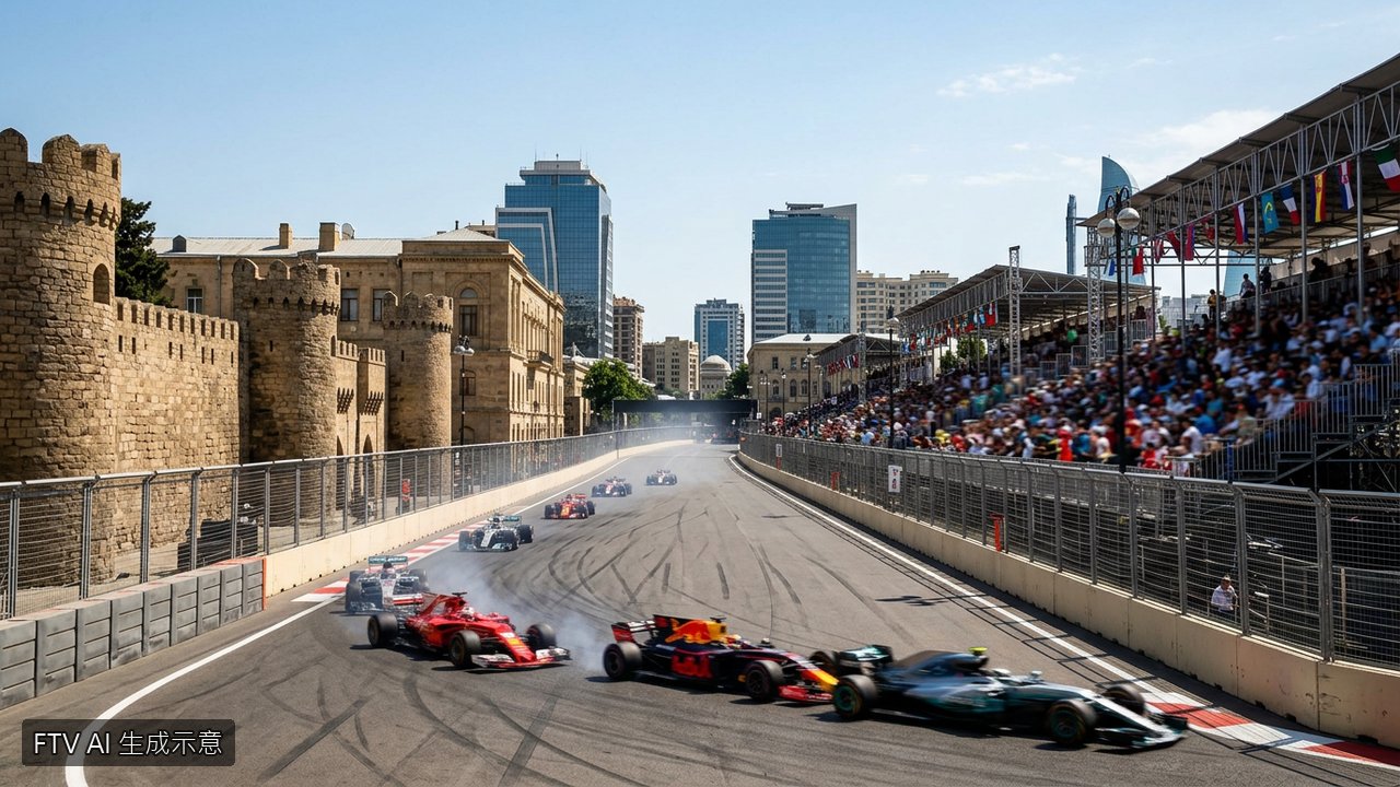 F1亞塞拜然站Russell驚險奪冠　領先0.196秒擋下Verstappen