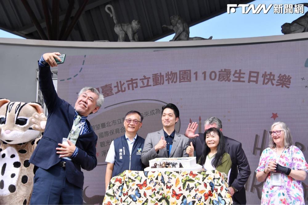 北市動物園110週年慶生　蔣萬安：感謝歷屆園長保育員付出