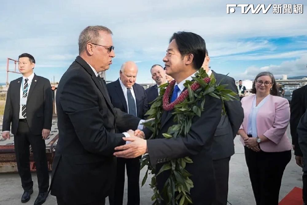 賴清德出訪首站踏上美國夏威夷！州長接機「與美交流社會防衛韌性」