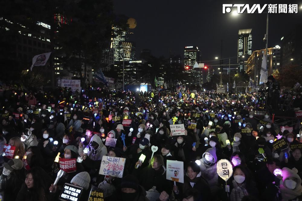 全民狠盯尹錫悅！明二度彈劾表決「韓人寒冬集會」備物資　免費咖啡、寶寶巴士全都有