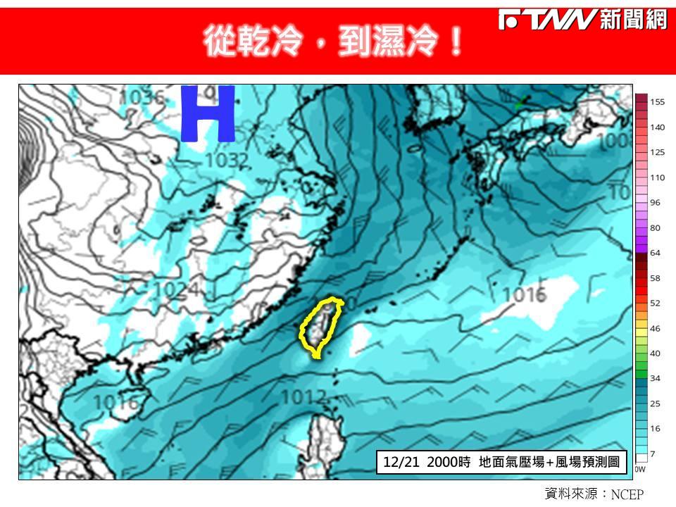 冬至冷氣團報到！連3天下探10度以下極低溫　專家透露：有機會下雪