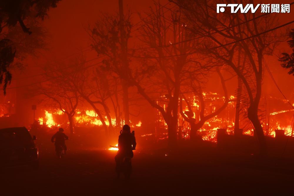 洛杉磯大火持續延燒！超過15萬人撤離、5人死亡　好萊塢明星也成受災戶