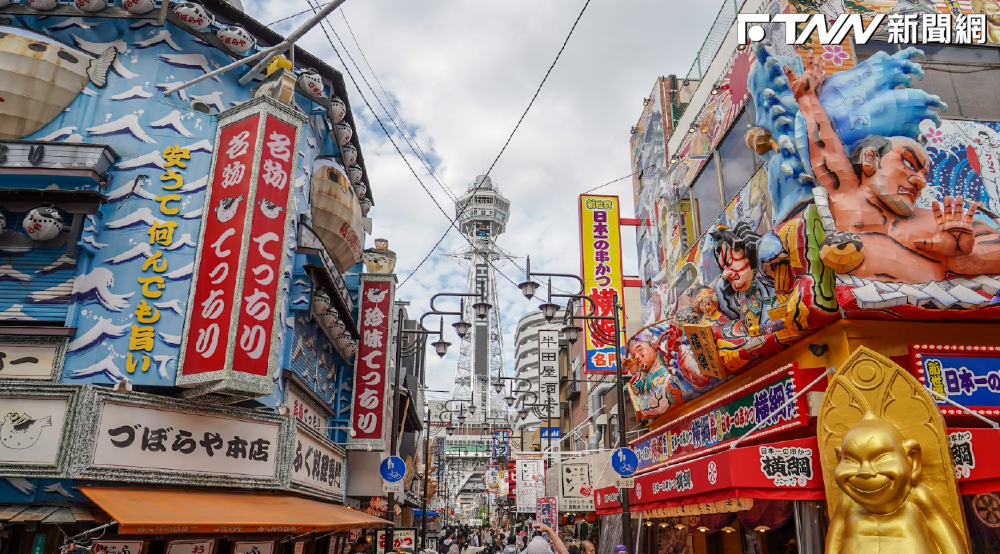 大阪通天閣「商店街陷入火海」！驚傳巨大爆炸聲...200人被波及、出動40消防車搶救