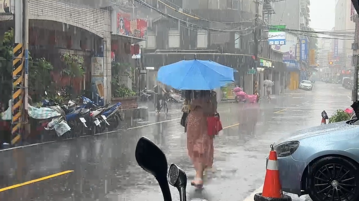 新／快去收衣服！5縣市豪、大雨狂炸 出遊注意