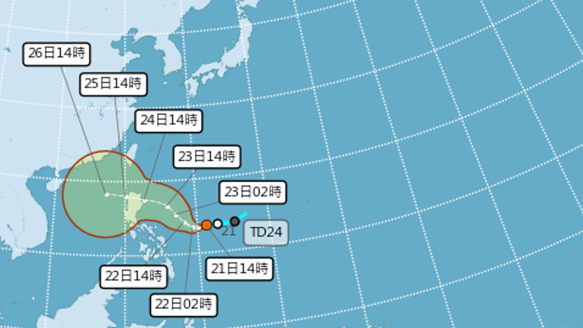 潭美颱風將生成 外圍環流挾帶雨量下到周末