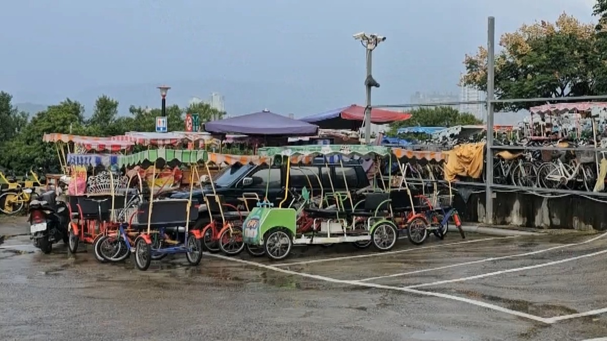 獨家／協力車「遊八里」慘撞路燈 學生控「煞車壞」還要賠