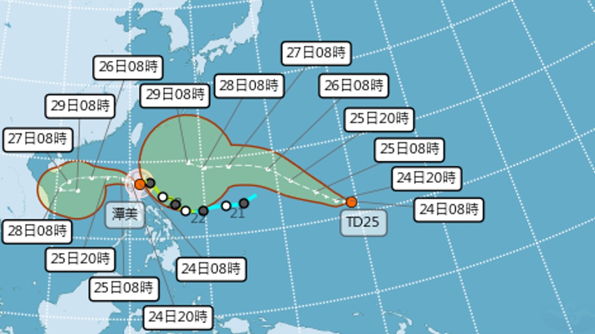 潭美颱風「豪大雨襲２地區」粉專揭大迴轉關鍵