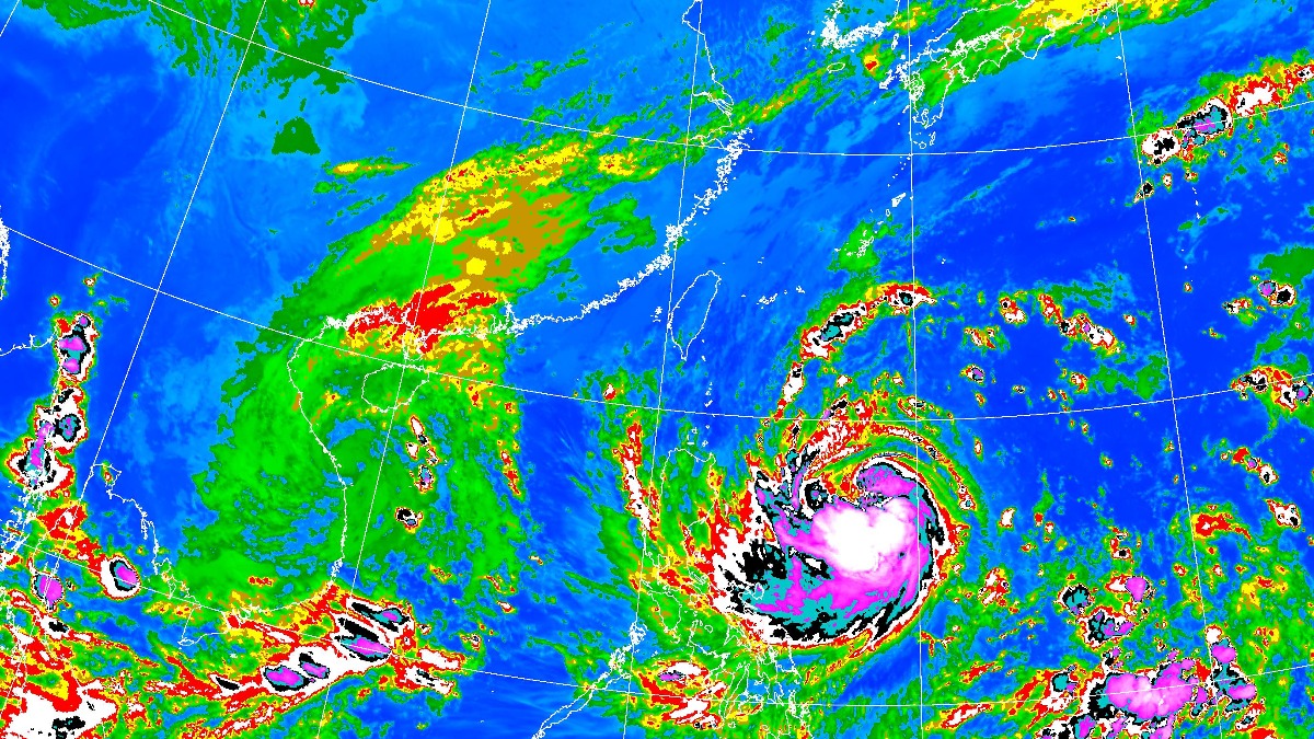 57年來首見！康芮恐成11月登陸颱 這天半個台灣紫爆