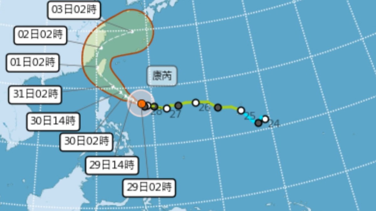 康芮續西修！專家：不會像山陀兒龜速 防眼牆破壞性暴風