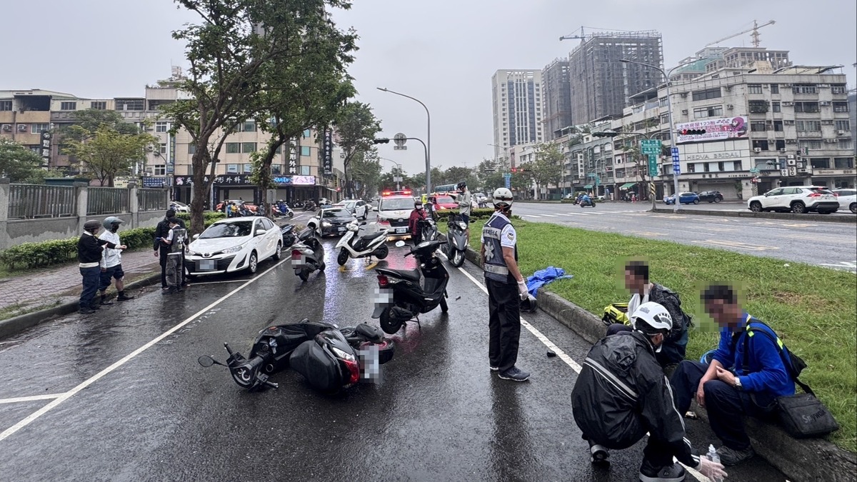 快訊／高雄6車追撞 竟因「電風扇」釀禍