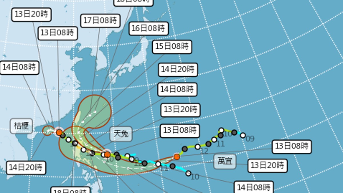 新／東北季風影響風浪大 11/14午後台東=綠島船班取消