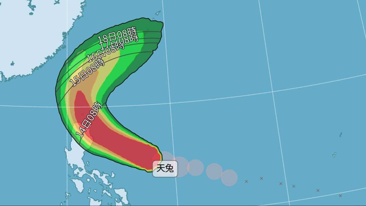 天兔轉中颱離「颱風假」不遠了？ 全網哀喊：不想放