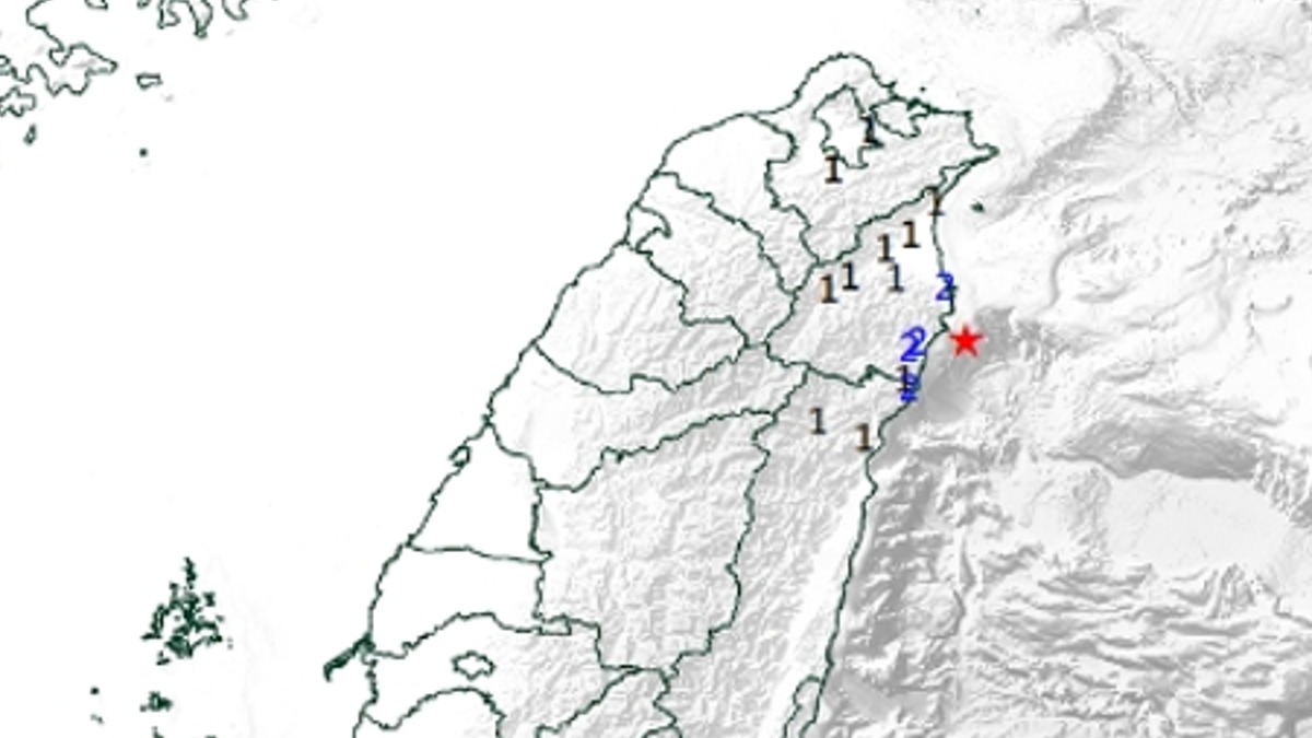 宜蘭今早2連震！規模3.8「才搖完3分鐘」再現3.5地震