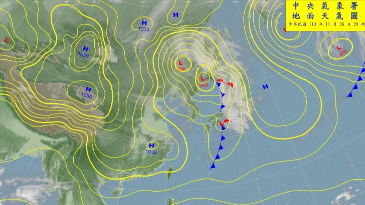 首波冷氣團報到！恐下探10度↓最低溫時間曝