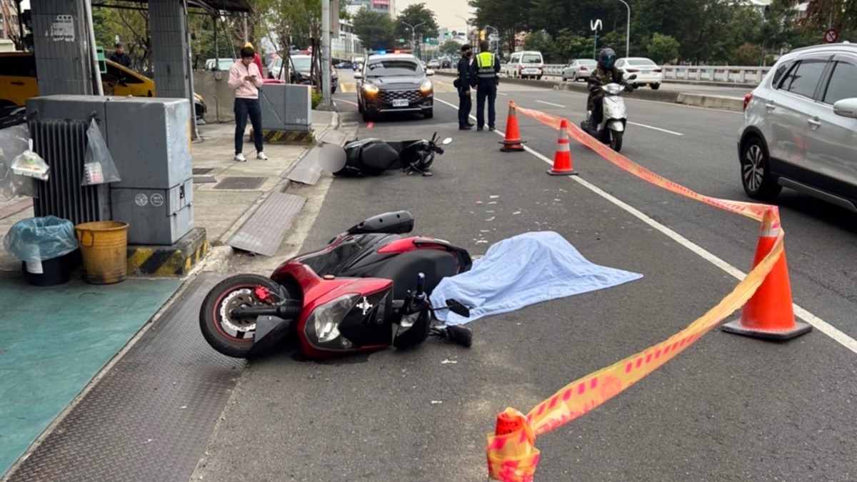 新／疑超車不慎擦撞釀禍！ 台中63歲男騎士慘遭公車輾斃