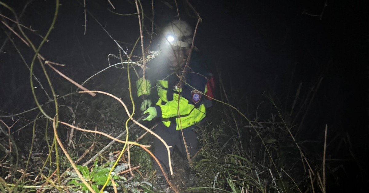 新／2民眾登山迷途！ 地處新北宜蘭交界 警消救援中