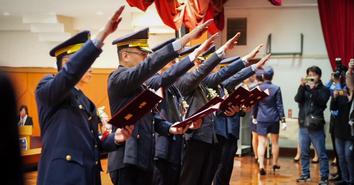 新北警11高階警官異動！ 副市長劉和然期勉：讓治安堅若磐石