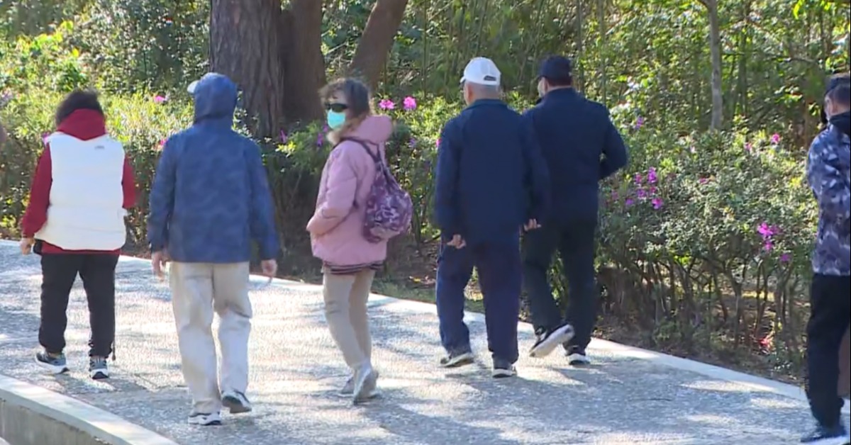 獨家／寒流發威！ 塔曼山、太平山成銀白世界吸大批遊客