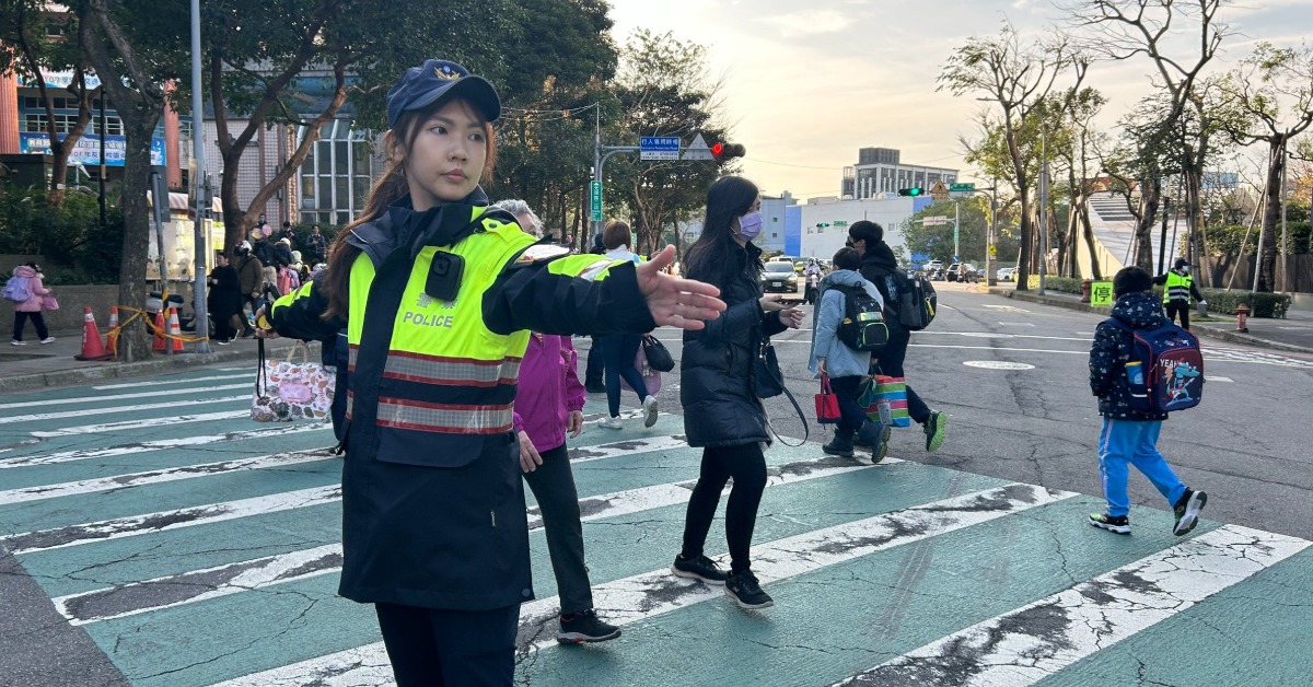 開學收心了！新北警護童勤務 讓學童安心安全上課