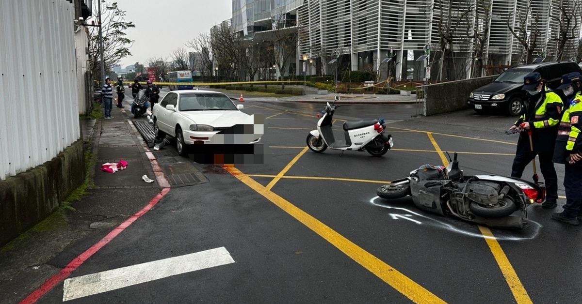 北市內湖嚴重事故！2機車擦撞1人倒地遭輾 無呼吸送醫搶救