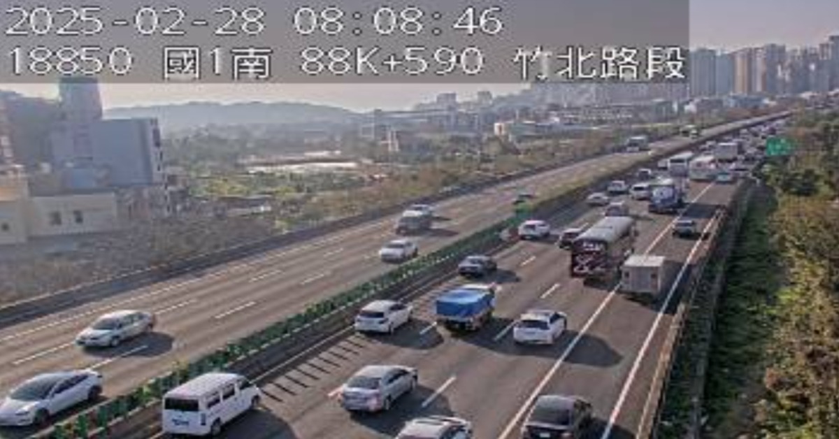 228連假首日「國道2路段紫爆」 9地雷路段曝光