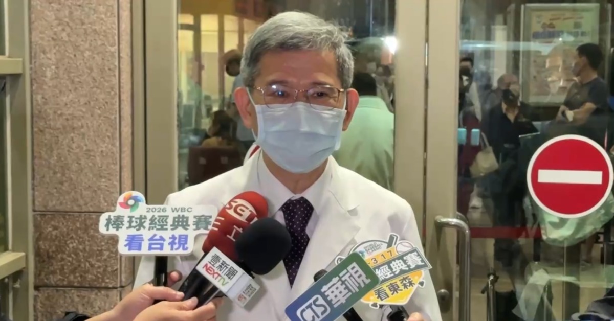 陳光復重摔「顱內出血」一度無心跳！高雄榮總最新說明's story cover image