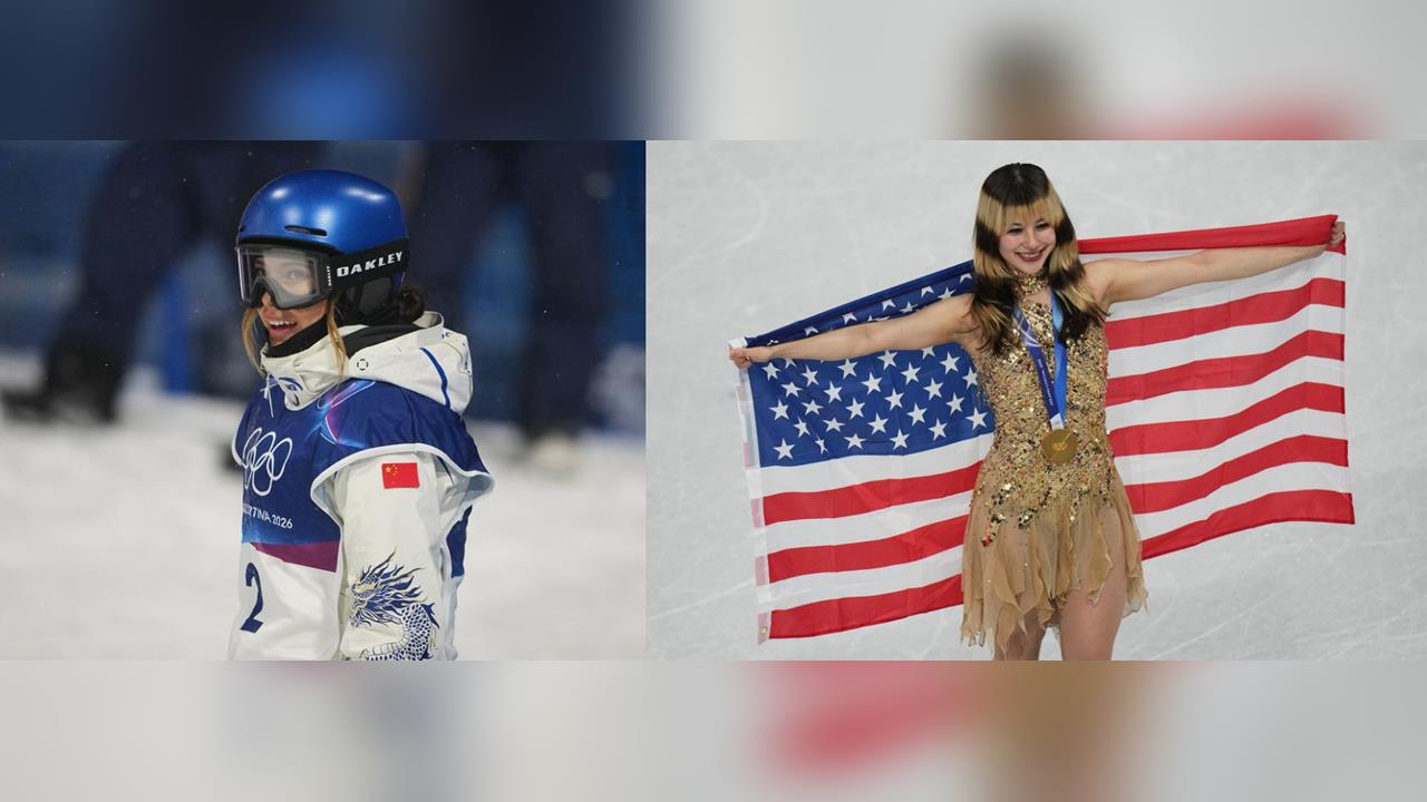華裔冬奧對比！劉美賢為美國奪花滑金牌狂喜　谷愛凌替中國取兩銀引爭議