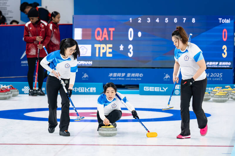 跨國組隊取2勝3敗戰績 台灣女子冰壺隊以賽磨合求進步