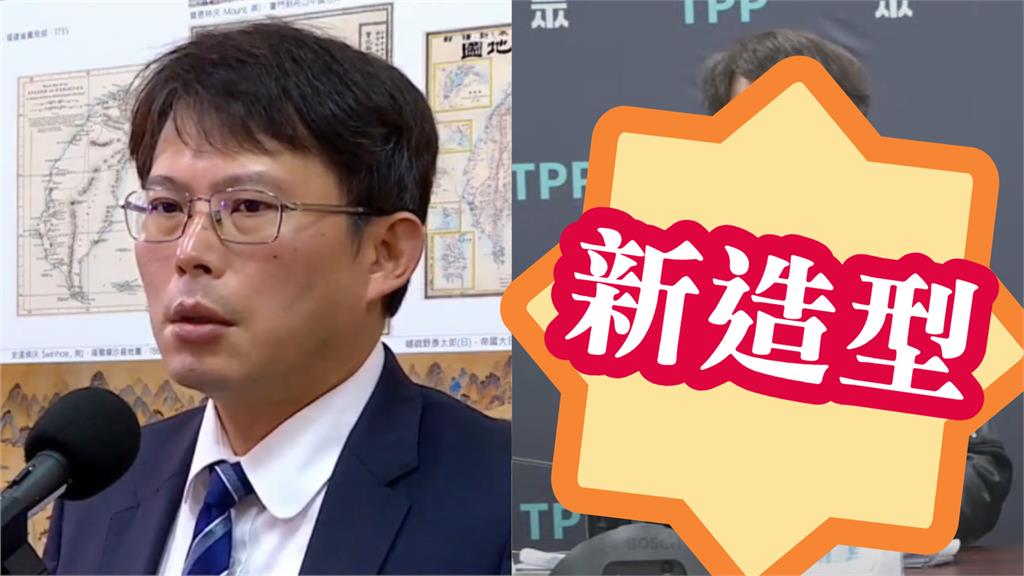 黃國昌準登基「黨主席新造型」曝光！網一看「撞衫黃仁勳」傻眼了