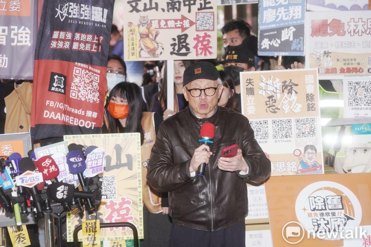 雙北罷藍委進二階連署 曹興誠喊：要民進黨來做公民的側翼 