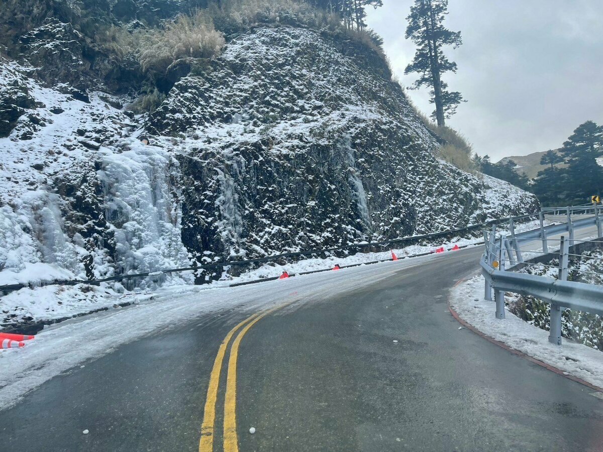 強烈大陸冷氣團南下！合歡山有望再飄雪 18時起封閉周邊道路