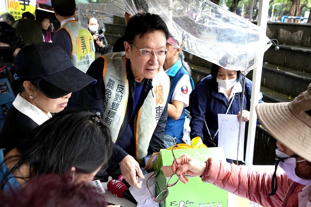 現身聲援罷免吳沛憶 趙少康：都沒過會被民進黨笑死　