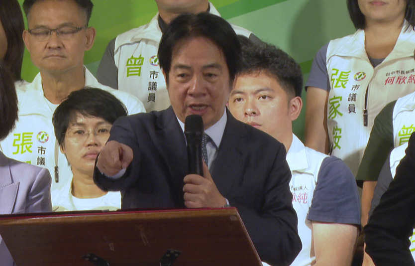 賴清德批盧秀燕滿意度落後　中市府拿民調回擊：分數低笑分數高's OG Image