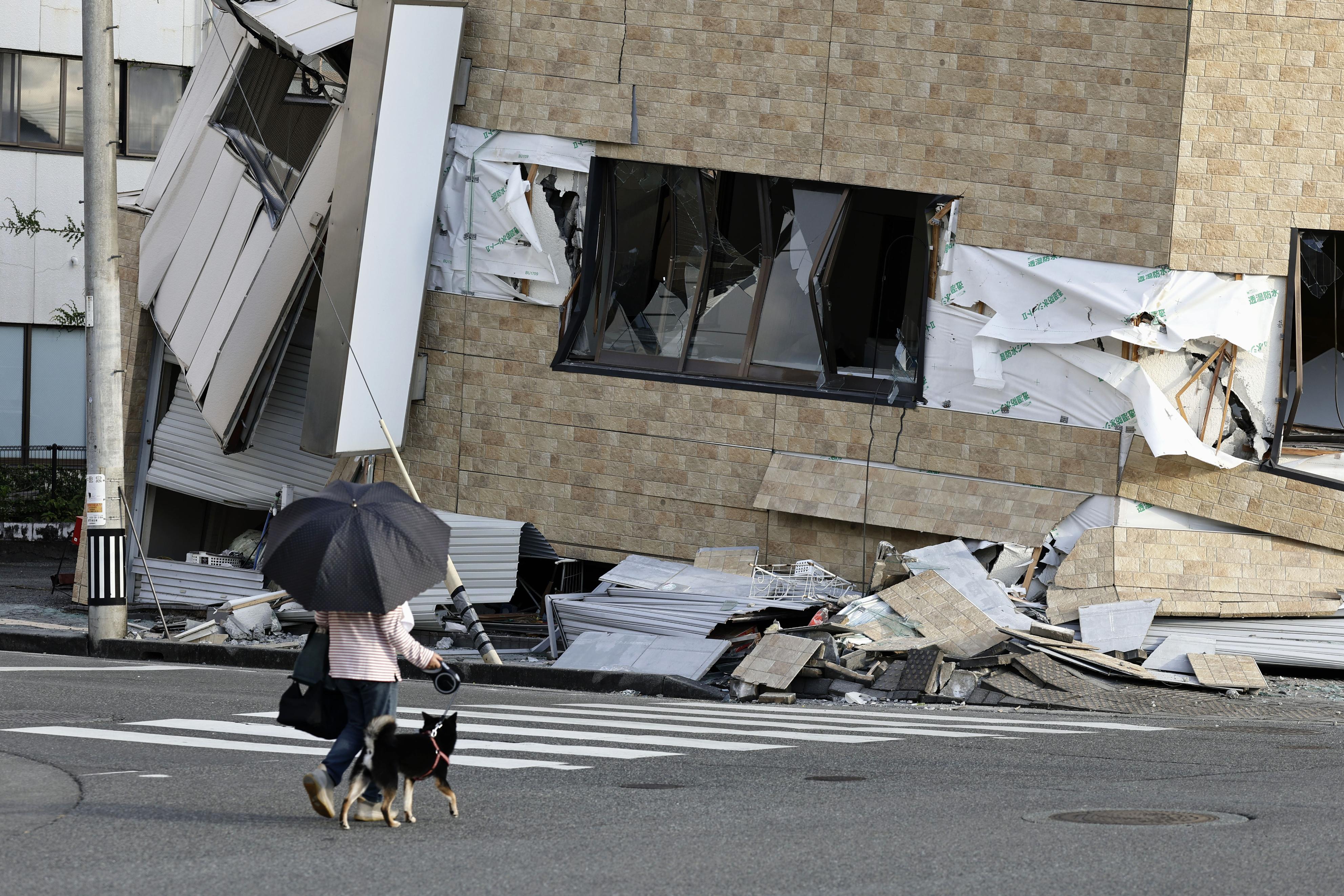 熊本再爆規模5.8地震　最大震度5弱、無海嘯危險