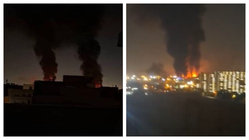 有片／伊朗首都機場傳爆炸　火光沖天畫面曝光！具軍事價值被關注