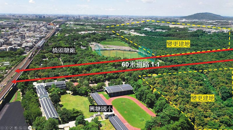 橋頭開發危古蹟／百頃森林、百年古蹟瀕危　橋頭新市鎮重啟開發惹議