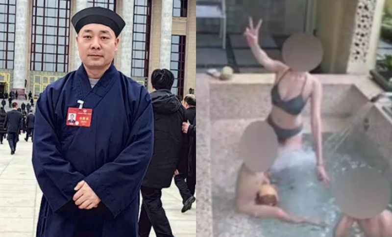 道教版釋永信翻車　政協道士「白天講戒律、晚上摟情婦」淫奢私生活曝光