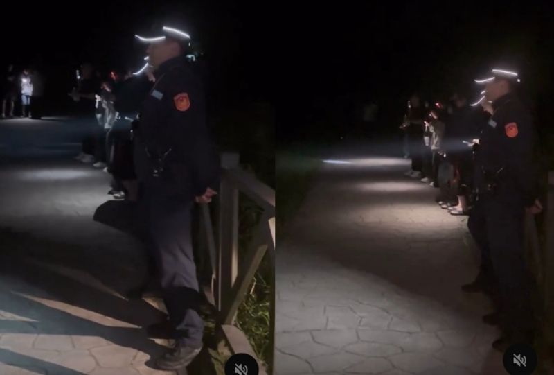 警察凌晨幫「野戰桌」站哨！網笑瘋：在後面看大家還原姿勢　擎天崗男主「避風頭」改口擇日到案's story cover image