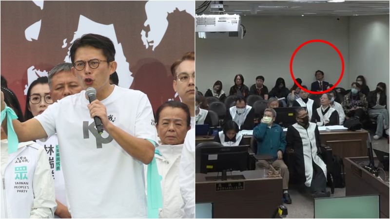 柯案重判／黃國昌旁聽柯文哲案睡著了...畫面意外曝光　他酸爆：老師是在度估嗎？'s story cover image
