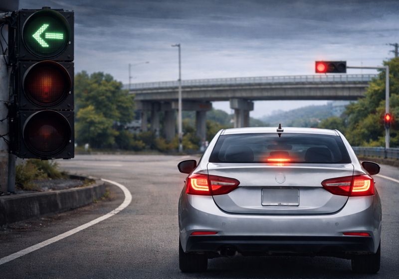 左轉綠燈遇封路！駕駛改直行「闖紅燈」挨罰2700元　監理所硬凹違規遭打臉