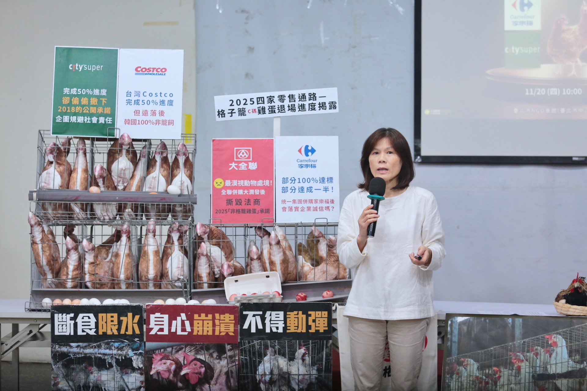 動社調查》家樂福、City Super、好市多約5成格子籠蛋，全聯格子籠雞蛋超過八成's story cover image