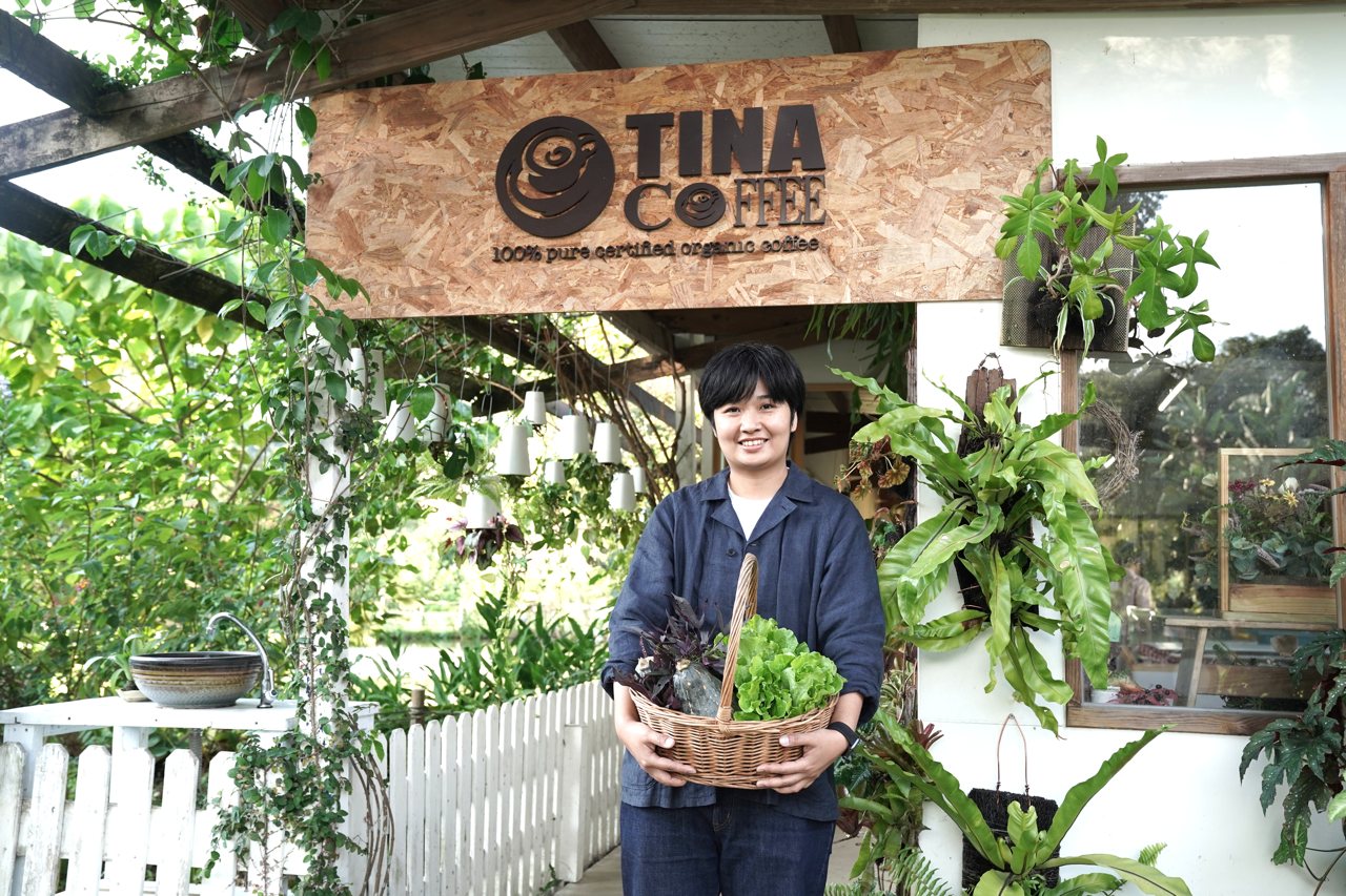 一滴都不浪費，蕃薯藤TINA打造美味循環圈，有機食材上餐桌，廚餘堆肥再養田's story cover image