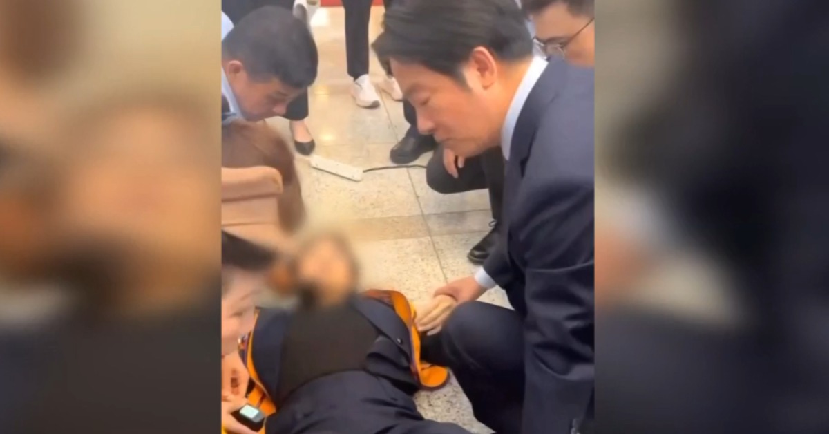 獅姐在總統面前昏倒 賴清德秒變「賴醫師」診斷's OG Image