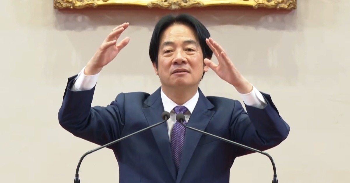 正告在野黨!賴總統:九二共識將步上香港後塵's OG Image