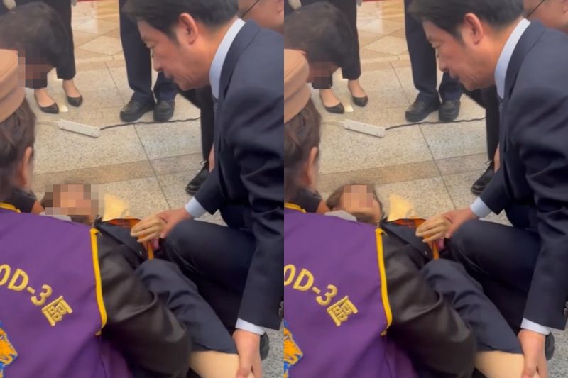 婦人參觀總統府突昏倒!賴清德化身「賴醫師」助診斷 網讚:總統級急救's OG Image